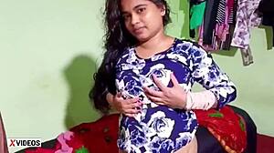 Scene#1 for video: College sweetheart gets down and dirty in homemade...