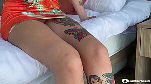 Scene#1 for video: Amateur couple enjoys kinky foot play and intense ...