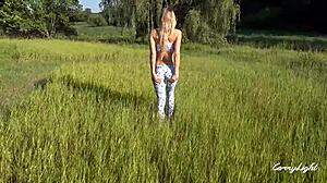 Scene#1 for video: Step-siblings indulge in outdoor public sex in yog...