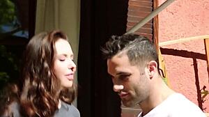 Scene#4 for video: Young woman engages in erotic roleplay outside wit...