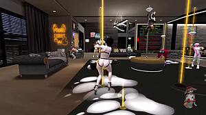 Scene#2 for video: Digital furries gather for a night of group sex an...