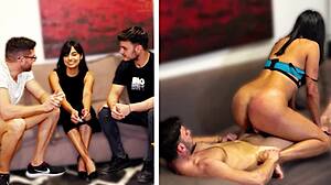 Scene#20 for video: Mexican beauty experiences a big cock during audit...